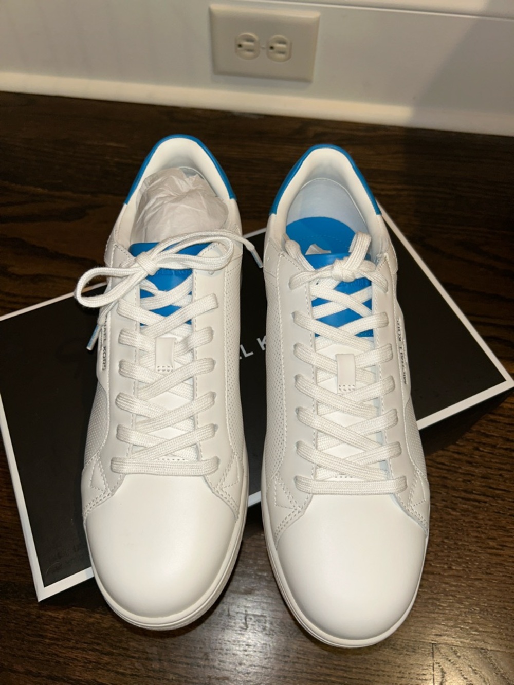Michael Kors Keating Glacier / Pool Sneakers - Picture 2 of 9